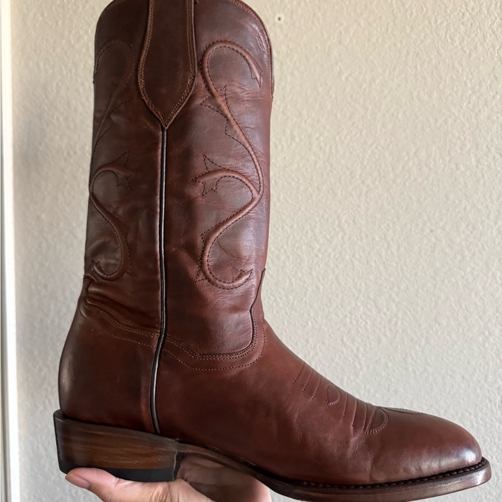 Republic  Brown Western Cowboy Boots